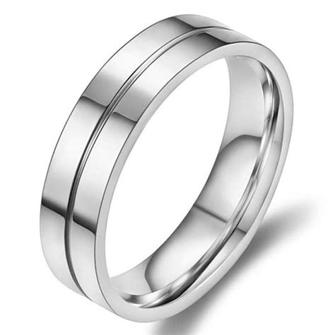 Bague homme argent .